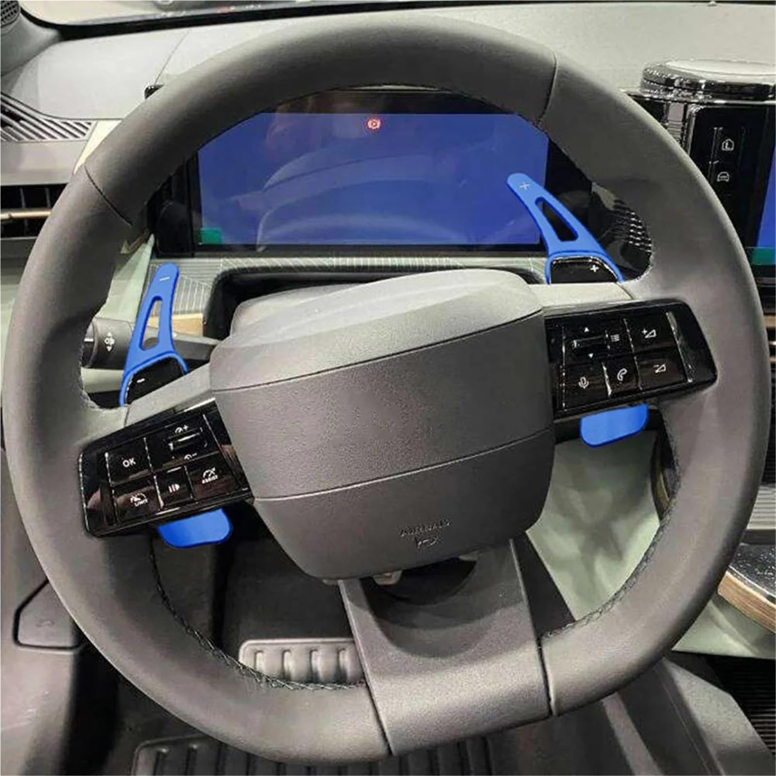 Łopatki zmiany biegów w samochodzie Dla Alfa Romeo Junior Hybrid Lancia Ypsilon MHEV 2024-2025 Przedłużenie Łopatki Zmiany Biegów W Kierownicy HIMIUSIKTC(Z)
