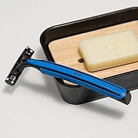 Vista 4 de BIC Sensitive 2 - Maquinilla de afeitar desechable para hombre, dos cuchillas, paquete de 20 maquinillas de afeitar, para un afeitado calmante