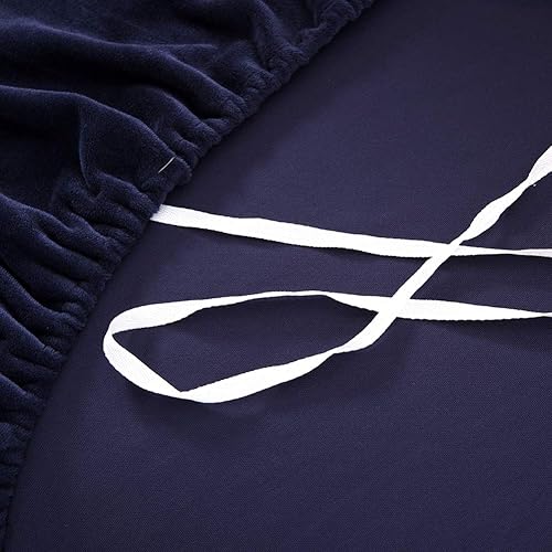 Miniatura 8 de MIFXIN Fundas de sofá modular en forma de L, 2 fundas elásticas de felpa elástica tipo L para sofá esquinero, fundas protectoras para mascotas,