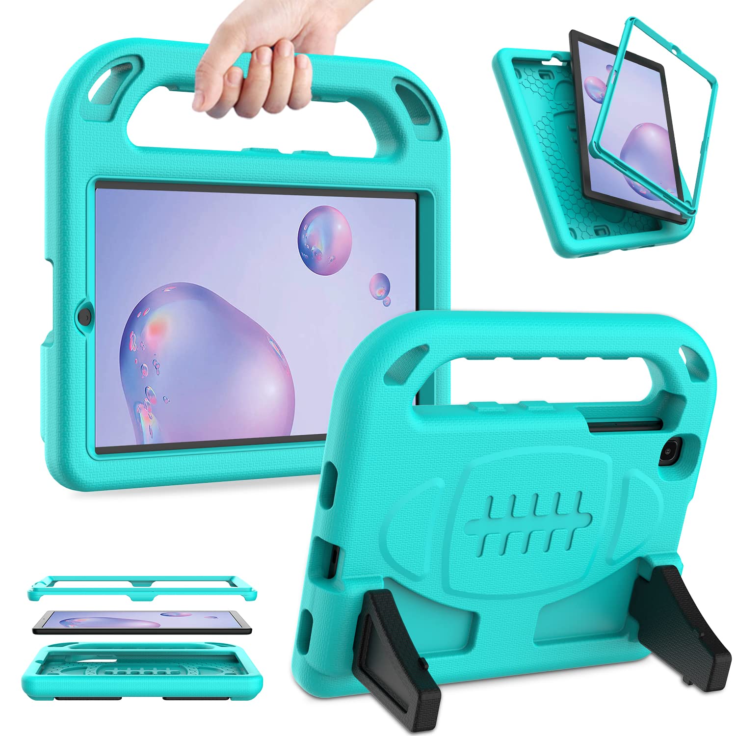 AVAWO Kids Case for Samsung Galaxy Tab A 8.4 SM-T307 (2020) - Built in Screen Protector - Shock Proof Lightweight Convertible Stand Kids Friendly Case