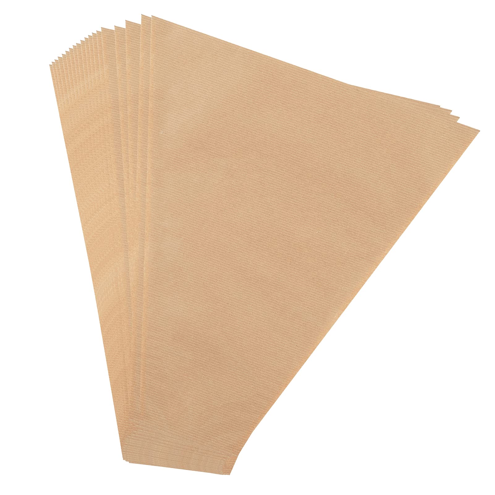 Aylmrice Paper Flower Bags For Bouquets Small Floral Plastic Flower Sleeves For Bouquets Gift Bags 50pcs M-Original