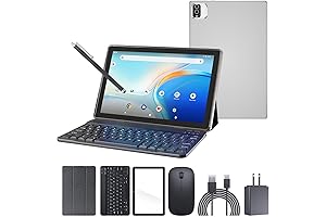 Android Tablet 10.1" with Keyboard, Mouse & Stylus