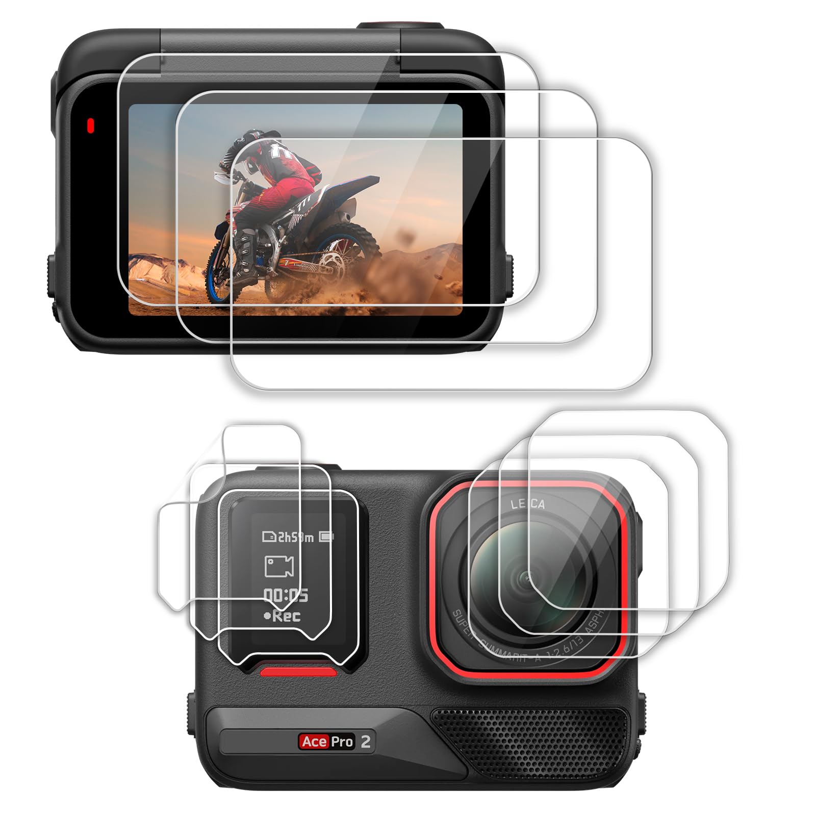 Ace Pro FiTSTILL - Protection D'écran En Verre Trempé Pour Insta