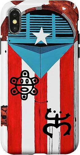 Miniatura 7 de Funda para iPhone 14 Plus Puerto Rico Flag Coqui Sun Taíno Funda Boricua Pride