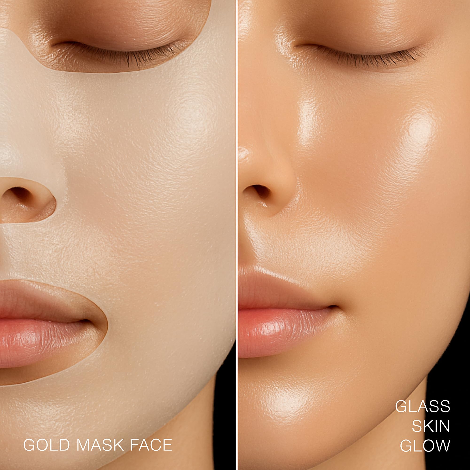STARSKIN VIP The Gold Mask Giftset - High-end Gift - Complete Collection - Includes Hand, Foot, and Face Masks Headband
