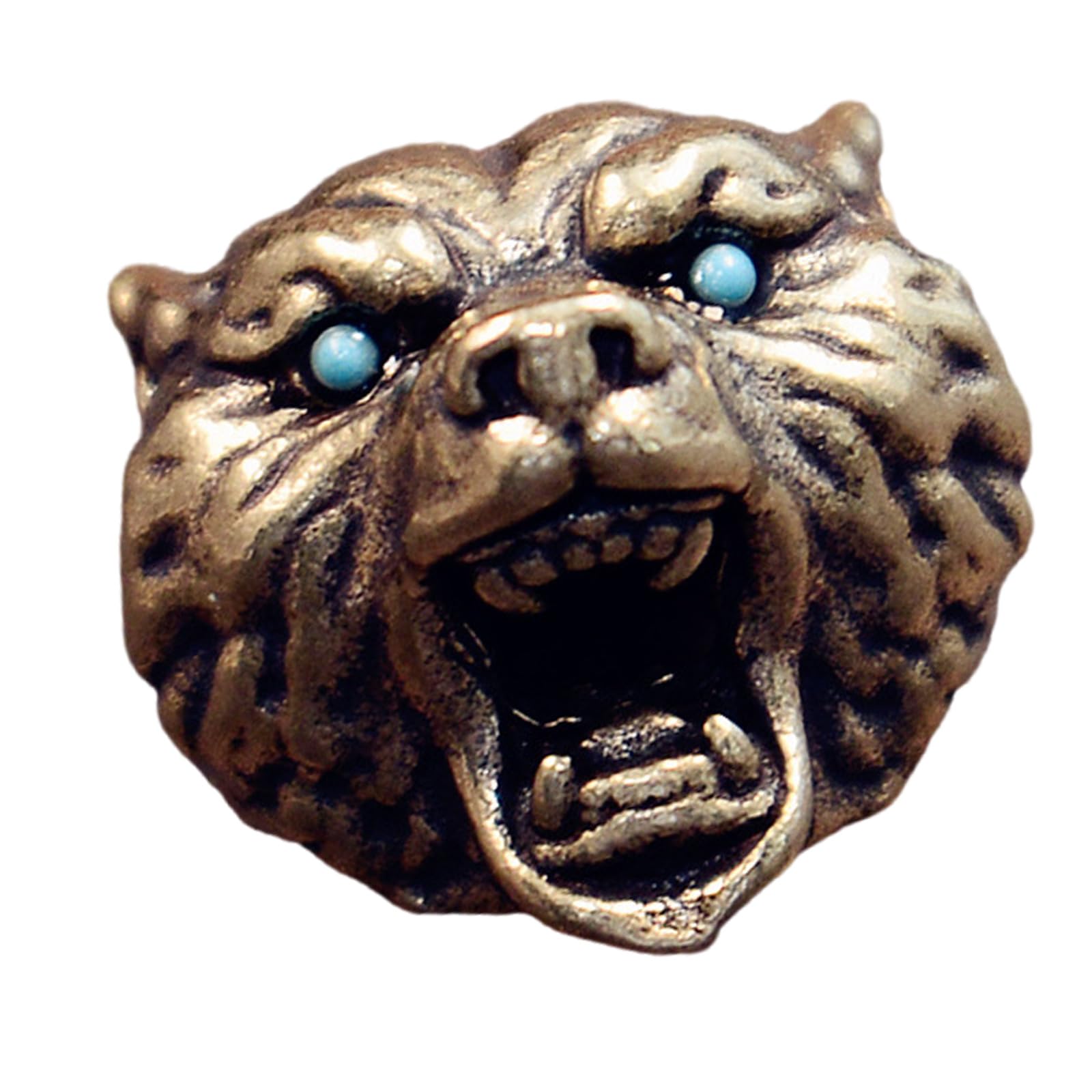 YUXITA Leopards Head Swords Pendant Ideal for Paracord and Necklaces Craft Projects Paracord Bead