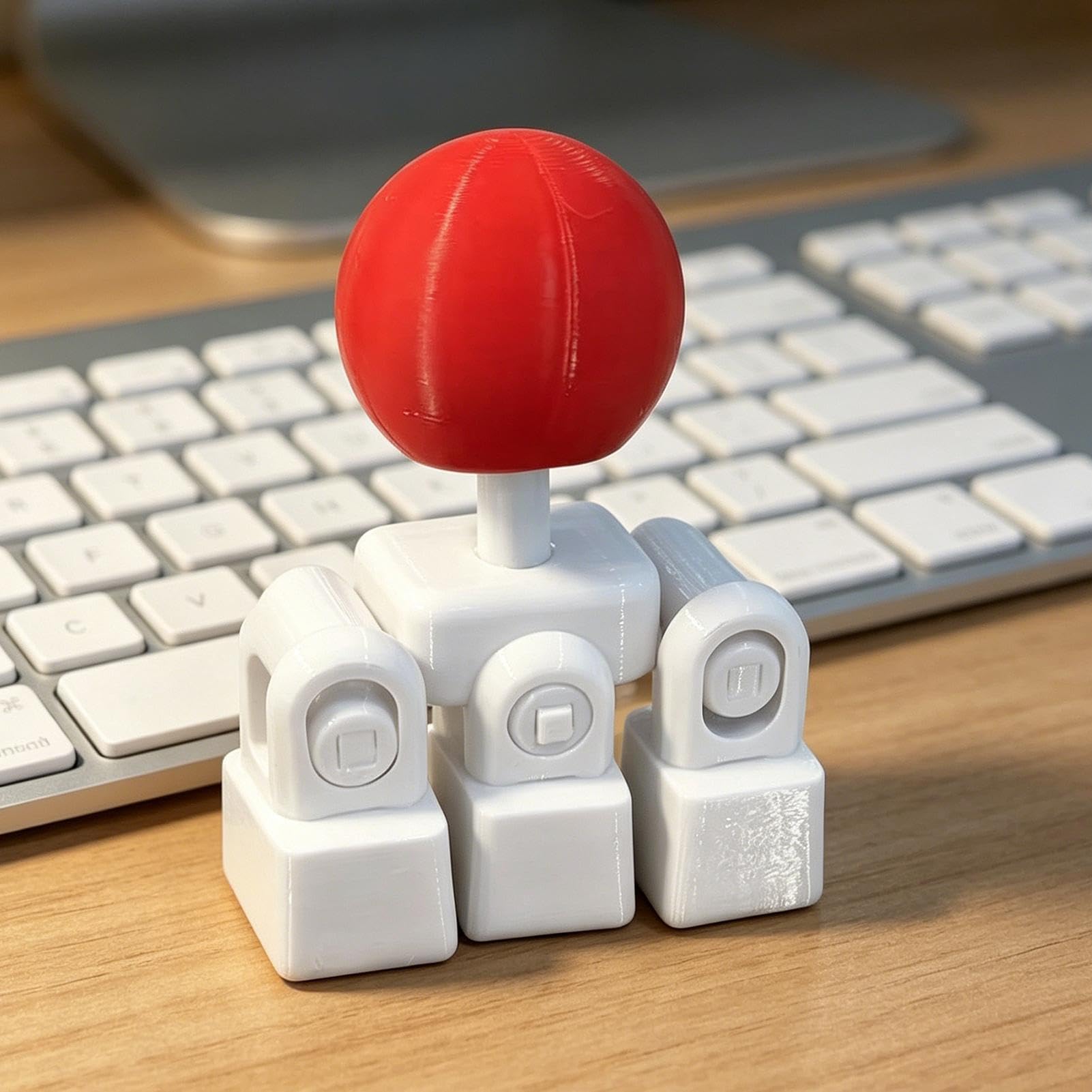 Klawisz Keyboard | Dekoracyjny odciążający druk 3D | Nakładka joysticka arcade do klawiatury | Dla Mężczyzn Kobiet Dorosłych Biuro Sypialnia Pokój Gier Praca