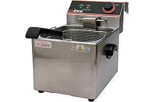 Winco EFS-16 Table Top Single-Well Electric Fryer