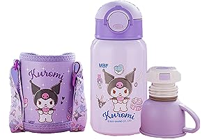 Kuromi Water Bottle: Stay Hydrated with Sanrio's Adorable Character