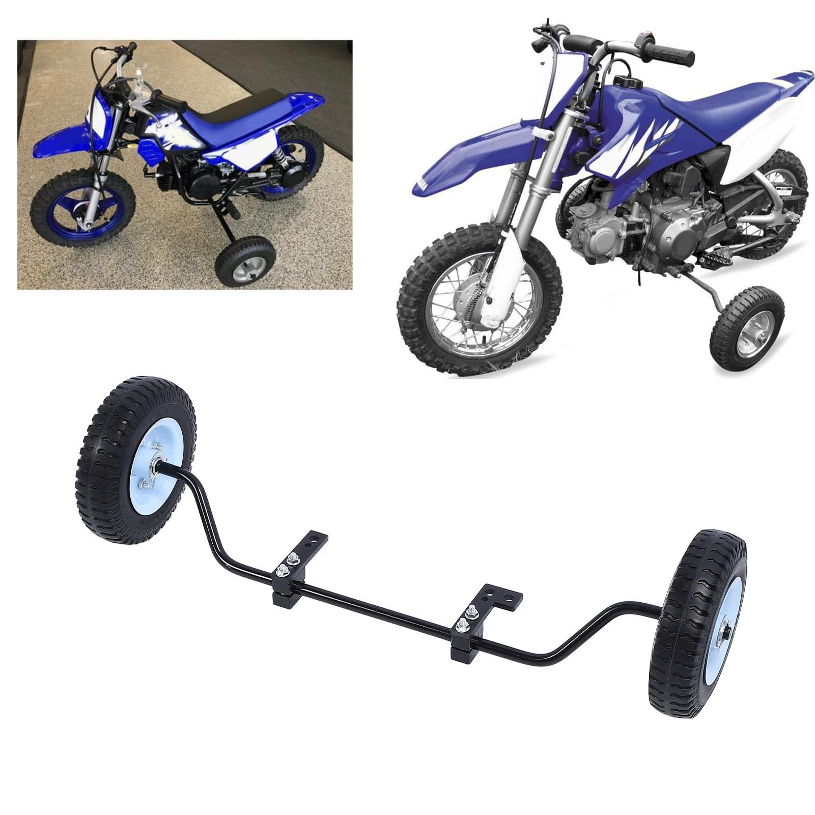 Fabater Ruedas de Entrenamiento de Moto de Cross, Ruedas Todoterreno de 8 Pulgadas para MX500 MX125 MX400 MX500, para CRF50 XR50 CRF50F Z50 Z50R y la Mayoría de Motocicletas de 50