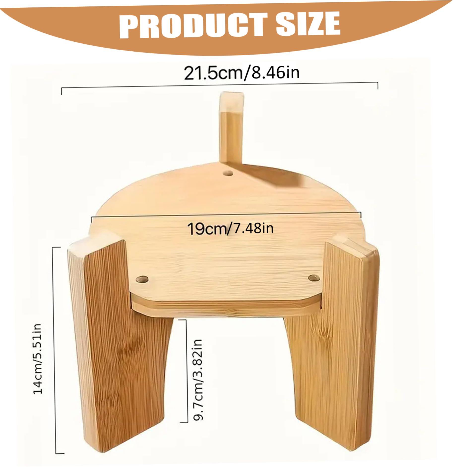 Soporte de dispensador de bebidas, soporte de dispensador de agua de madera portátil de 7.5 pulgadas, ideal para bebidas, limonadas, jugos