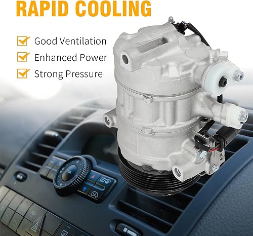 Miniatura 3 de Compresor de CA CO 11590C con embrague de repuesto para Benz W205 C250 C300 W213 E250 C253 GLC300 2015-2020