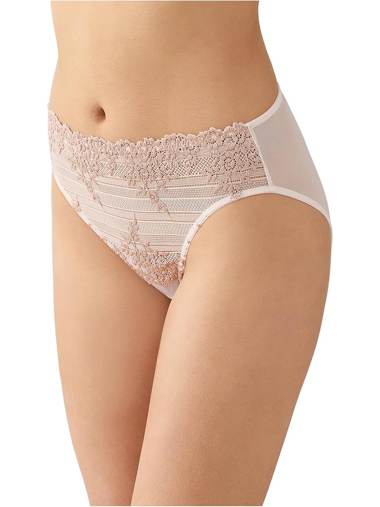 Pink Wacoal Embrace Lace Hi-Cut Brief