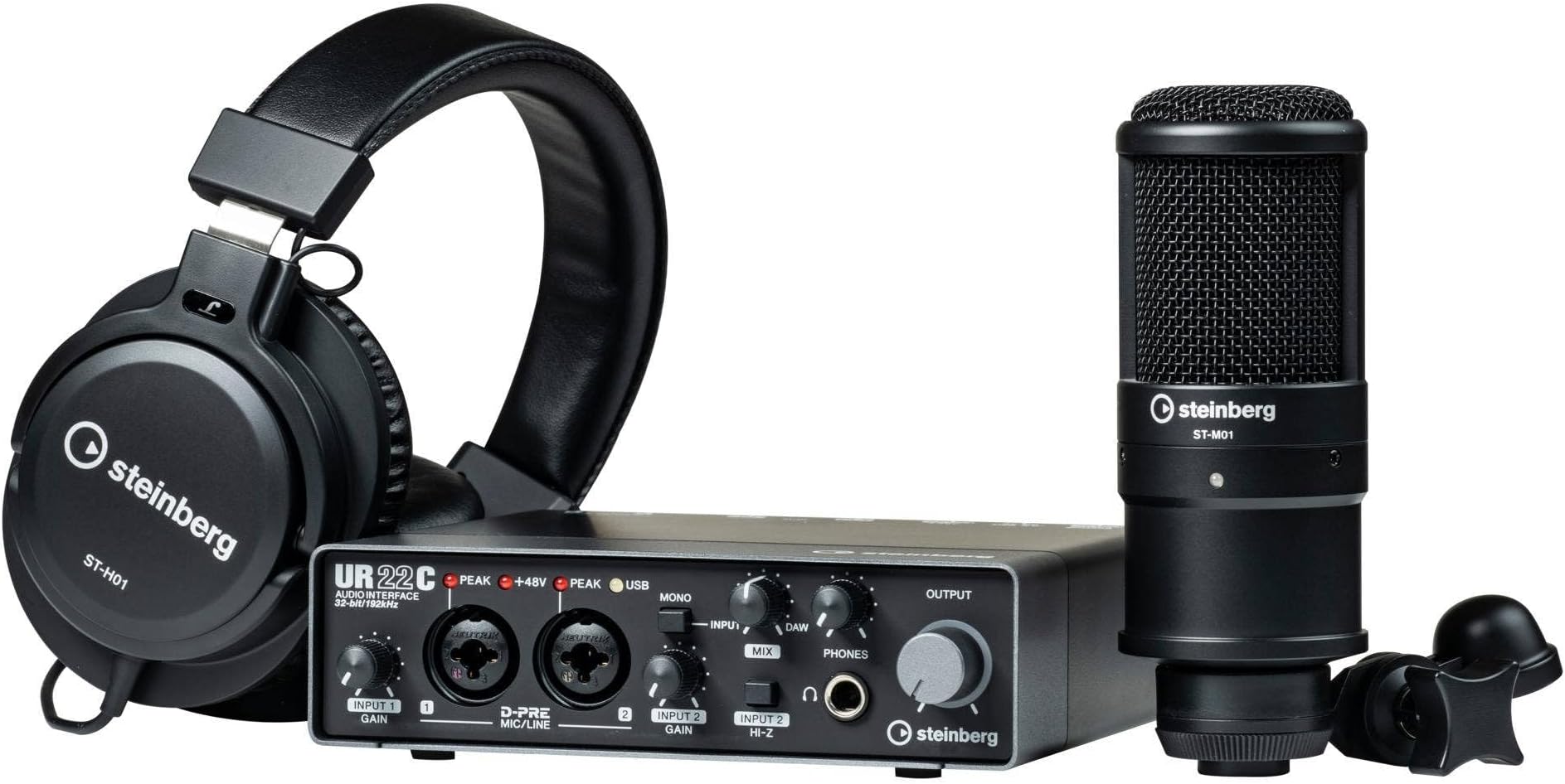 UR22C USB 3.0 Studio Bundle with with Cubase AI and Cubasis LE