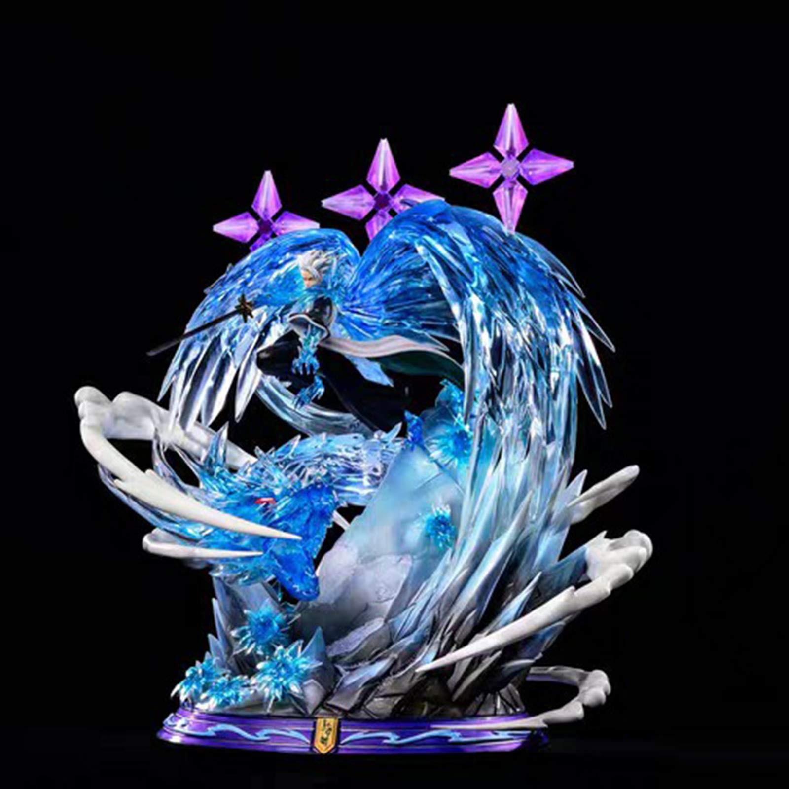 GREMBI Action Figures, 60Cm Bleach Anime Toy Model Statue, Hitsugaya Toushirou Handmade PVC Environmental Protection Materials Collection Home Decorative Ornaments Adults and Children