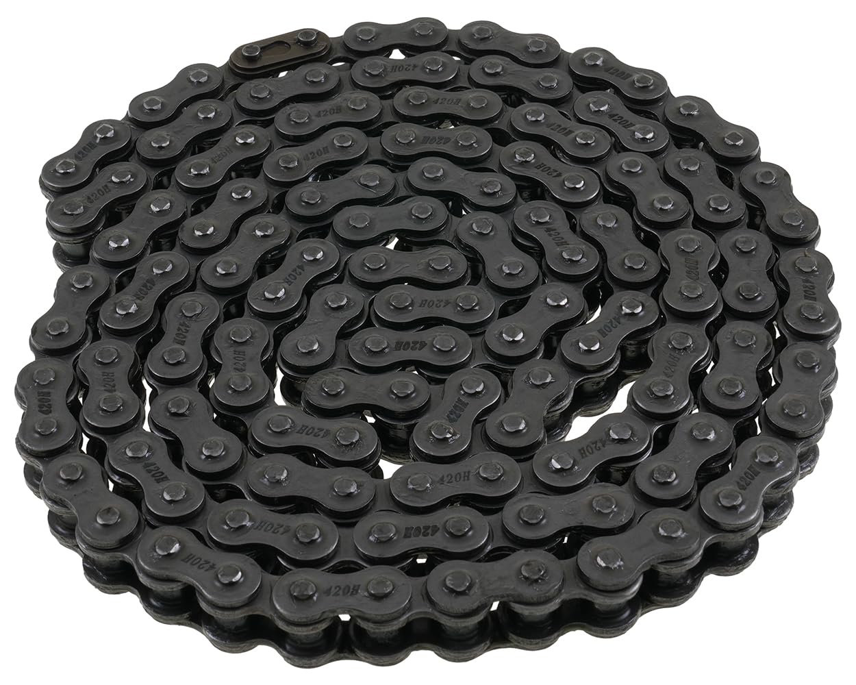 Cadena transmisión reforzada 420x140 compatible con Kreidler, Zündapp, Simson S50 S51 S70, Schwalbe KR51/1 KR51/2, Star, Sperber, Habicht, SR50 SR80, KSR Moto TR50, Tigger