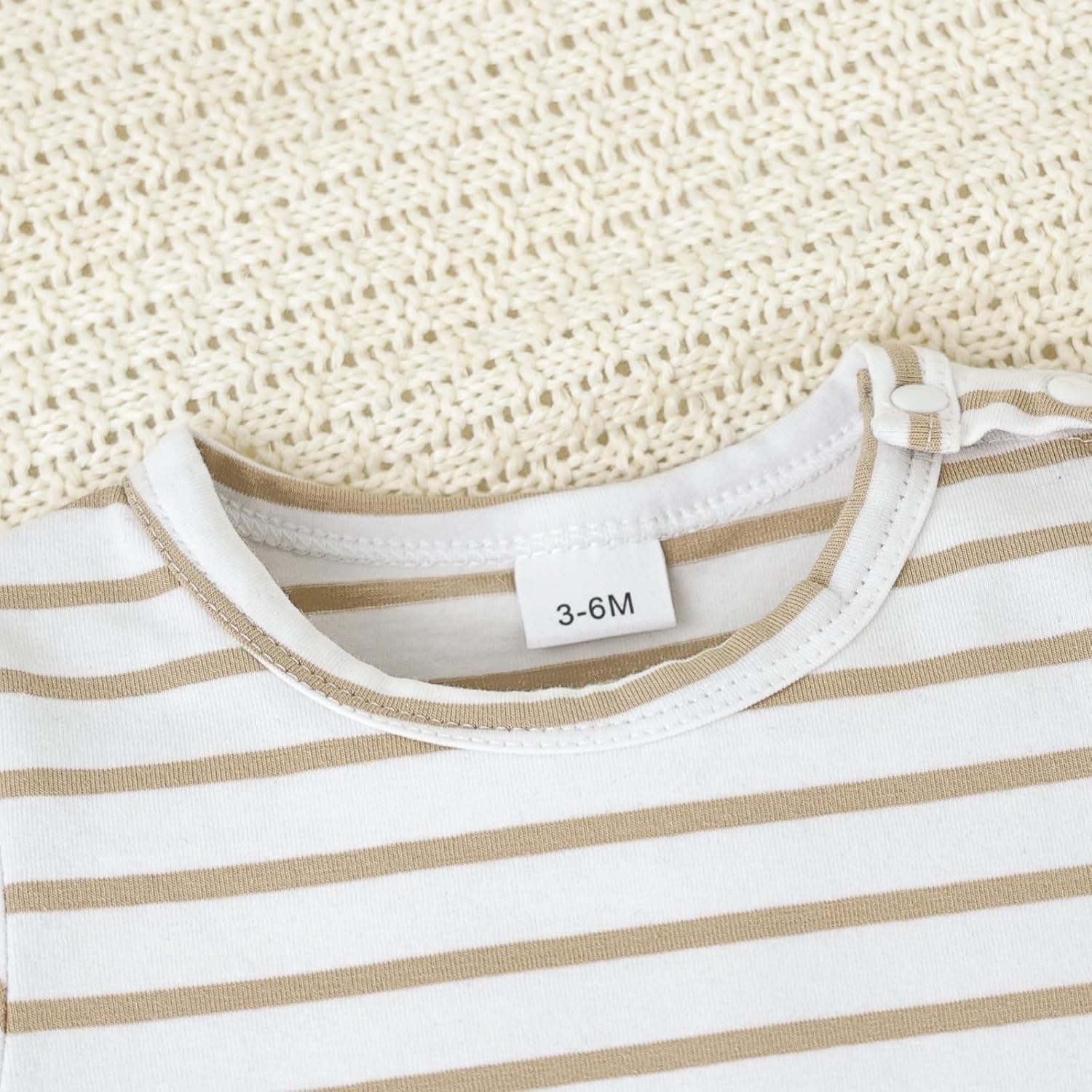 Baby Boy Clothes Infant Summer Outfits Short Sleeve Striped Romper Cute Cartoon Dog Overall Pants Set 2pcs 0-18 Months - Image 5