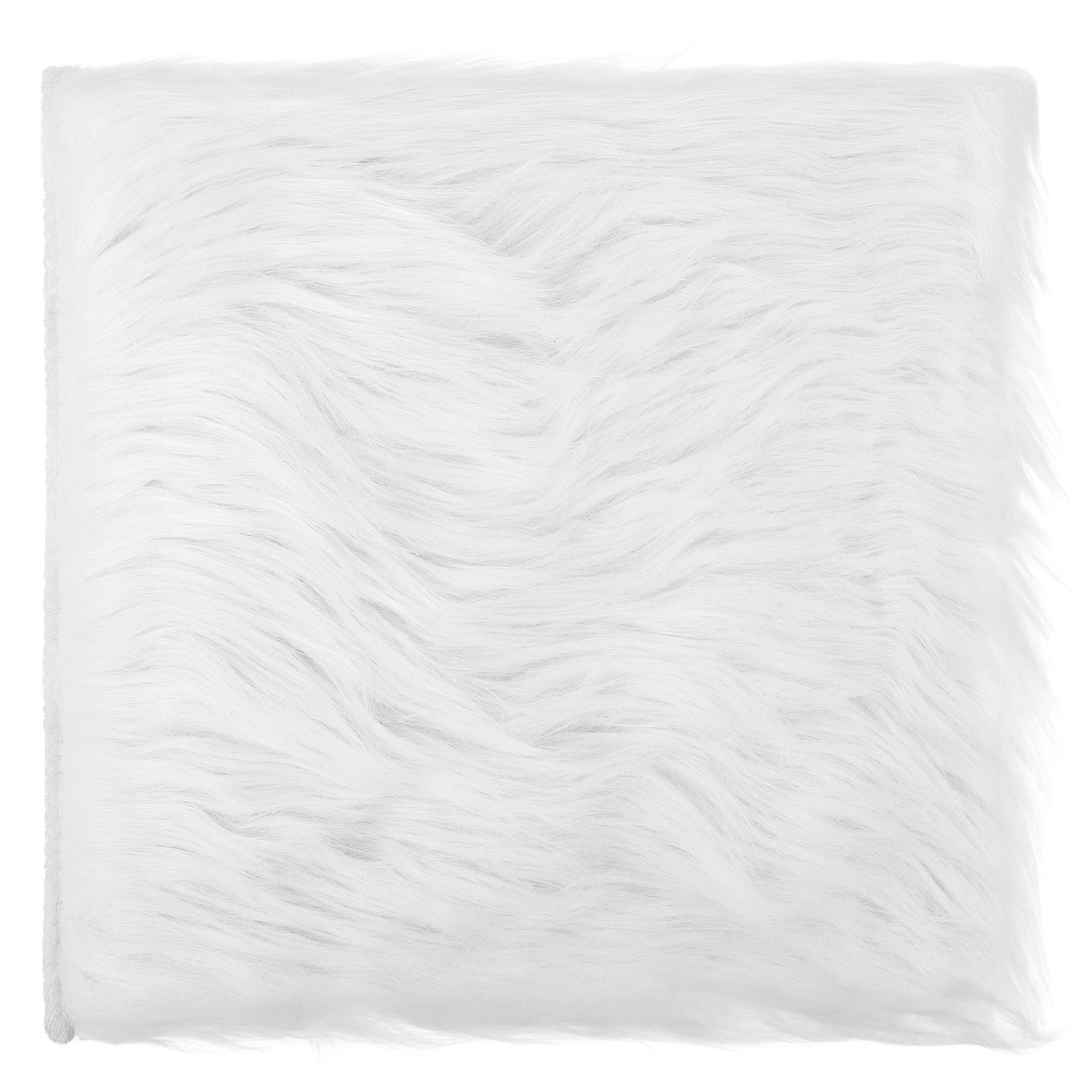 Alfombra pequeña de piel sintética para manualidades, mullida, alfombra de piel sintética, pequeñas alfombras de piel ovalada, fundas para sillas, suave alfombra para cama, sofá, para relojes, adorno