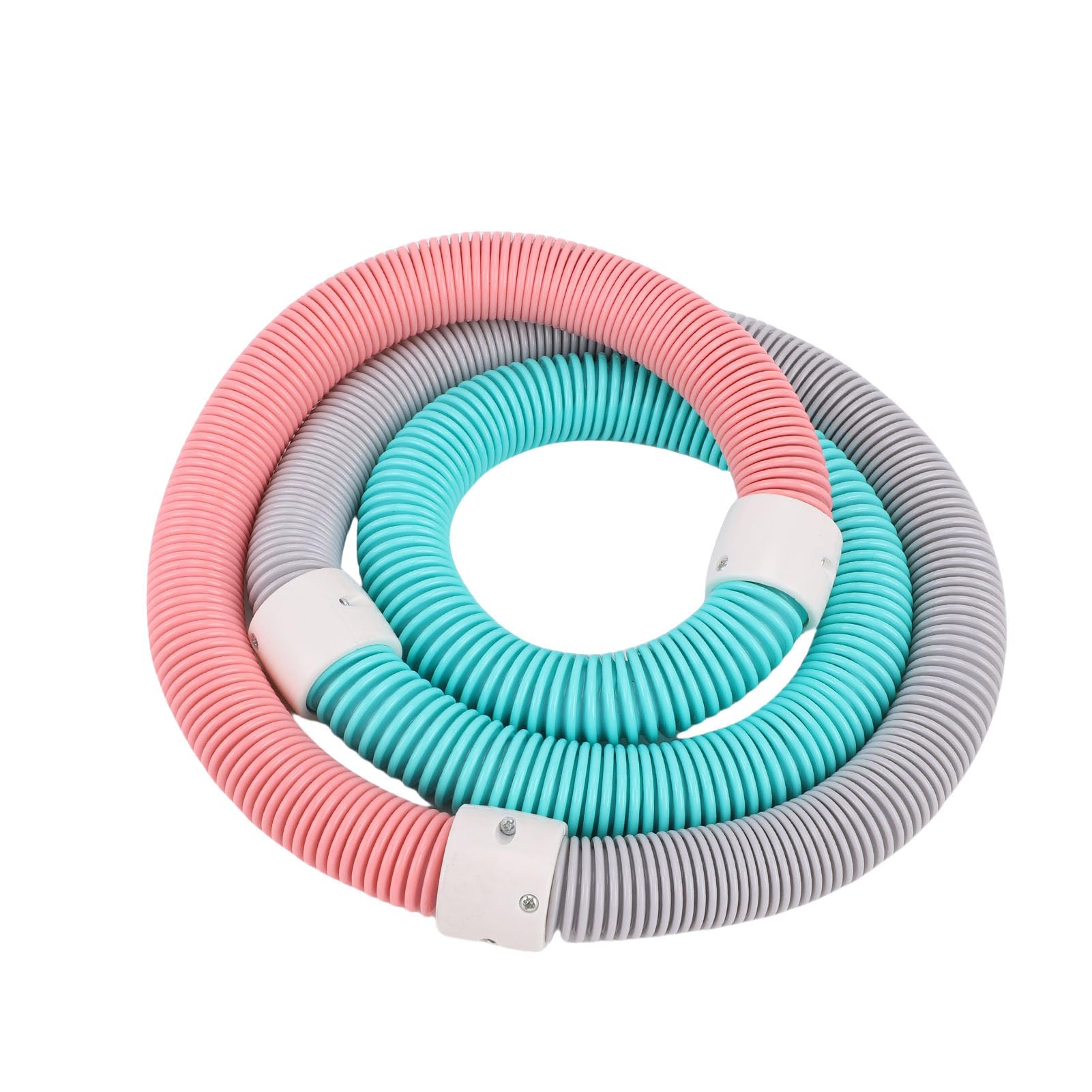 Aro de Fitness con Resorte Suave y Pesado para una Mejor Experiencia de Entrenamiento en Casa o de Viaje, Cómodo Material de PVC y Aleación, Tamaño 63" X 1,3" X 1,3"