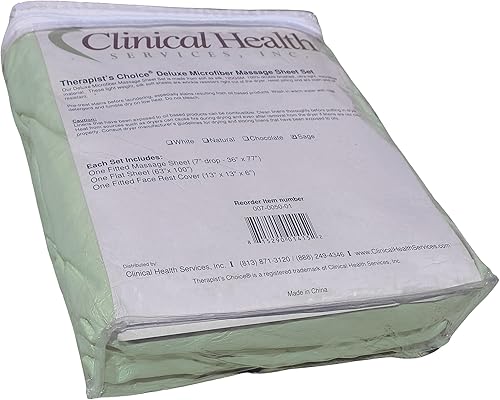 Therapist's Choice juego de sábanas prémium de microfibra para masajes, 3 unidades, marrón (CHOCOLATE (Dark Brown)), 1