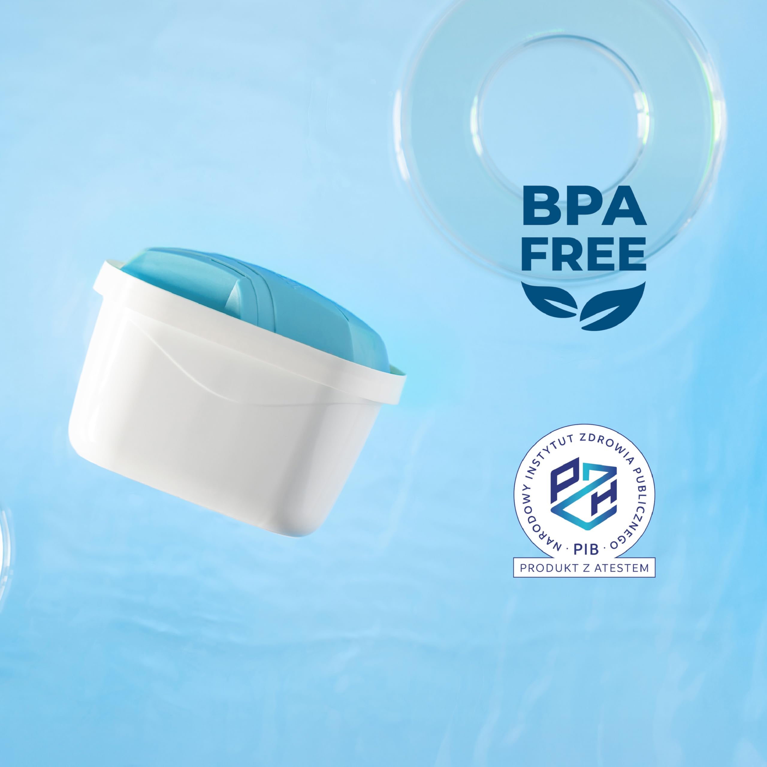 Wessper® AQUAMAX Alkaline Cartuchos de filtrado de Agua, Compatible con BRITA Maxtra, PearlCo, FilterLogic, AmazonBasics - 10 Unidades