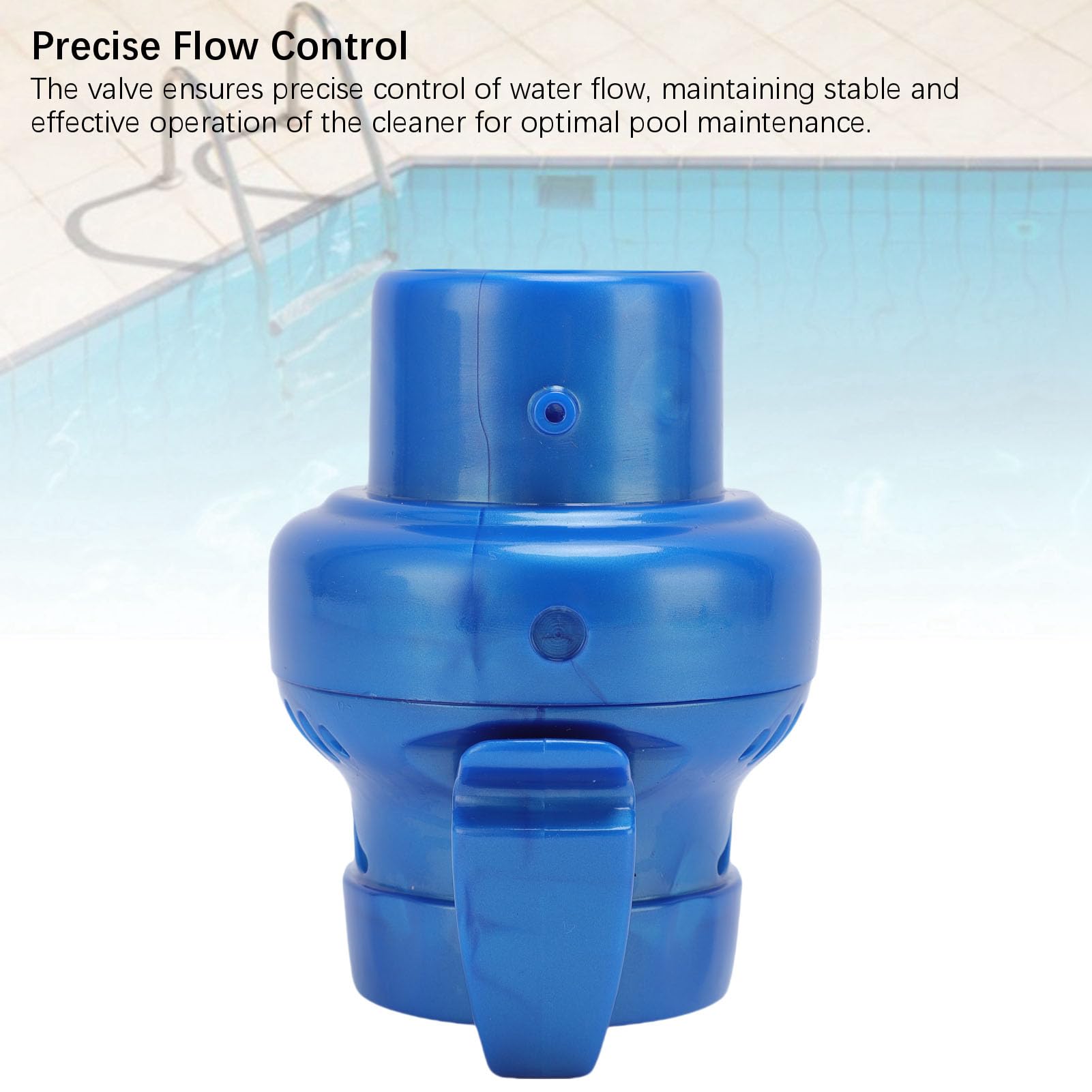 SIXRUN Reemplazo de Válvula Reguladora de Flujo para Limpiadores de Piscinas de la Serie MX8 MX6 FRV100 Construcción Robusta de ABS para un Control de Flujo Preciso Fácil Instalación para un
