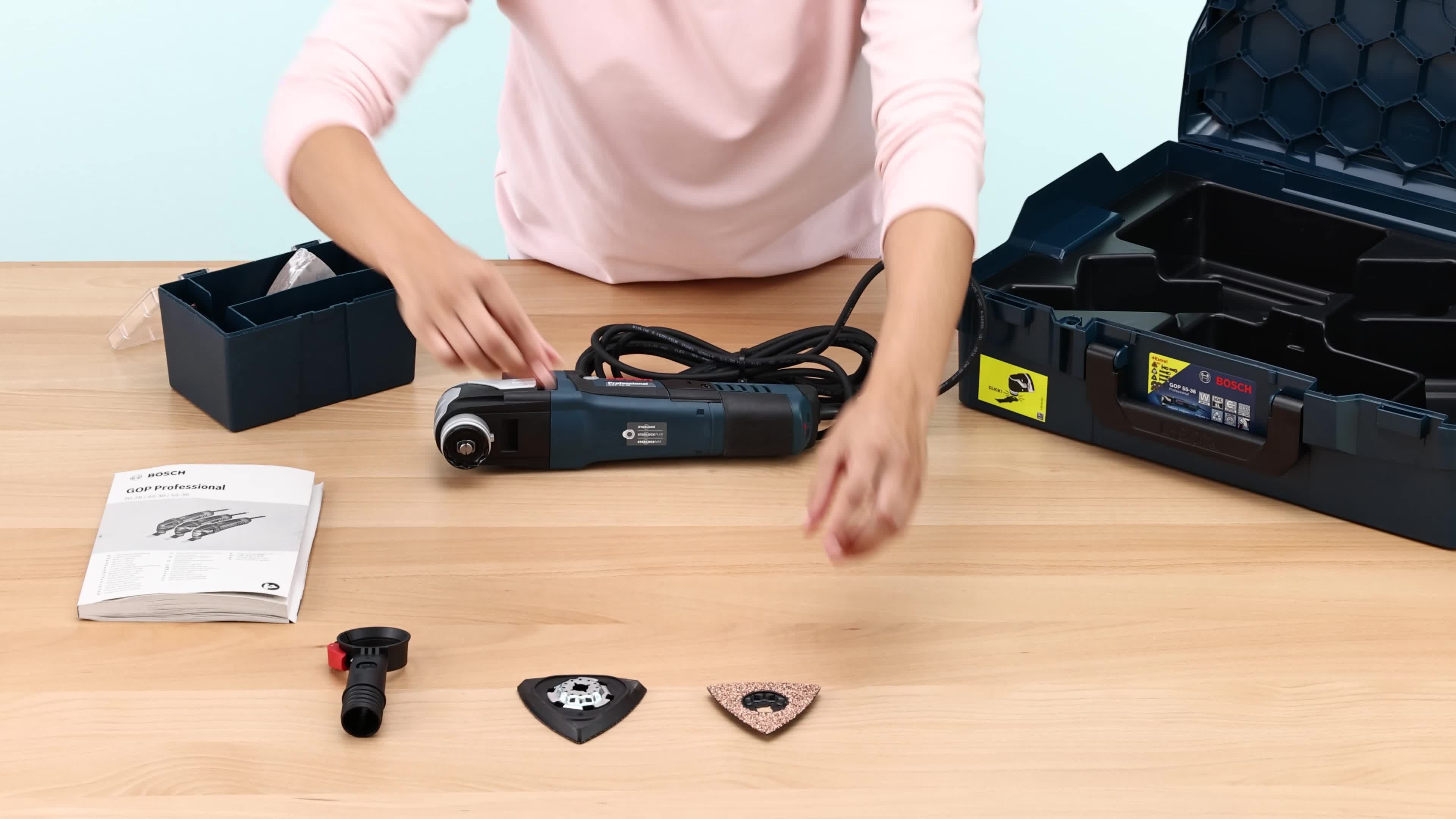 Bosch Professional GOP 55-36 multi-cutter (Starlock tool holder