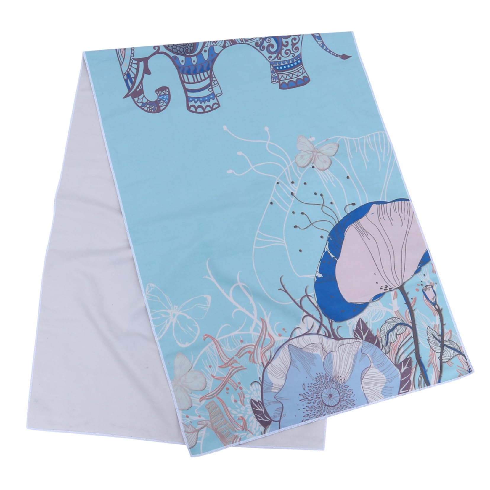 HANABASS 1pezzi Tappetino Yoga Vintage Antiscivolo Tappetino Yoga Stampato Chic per Fitness all Aperto