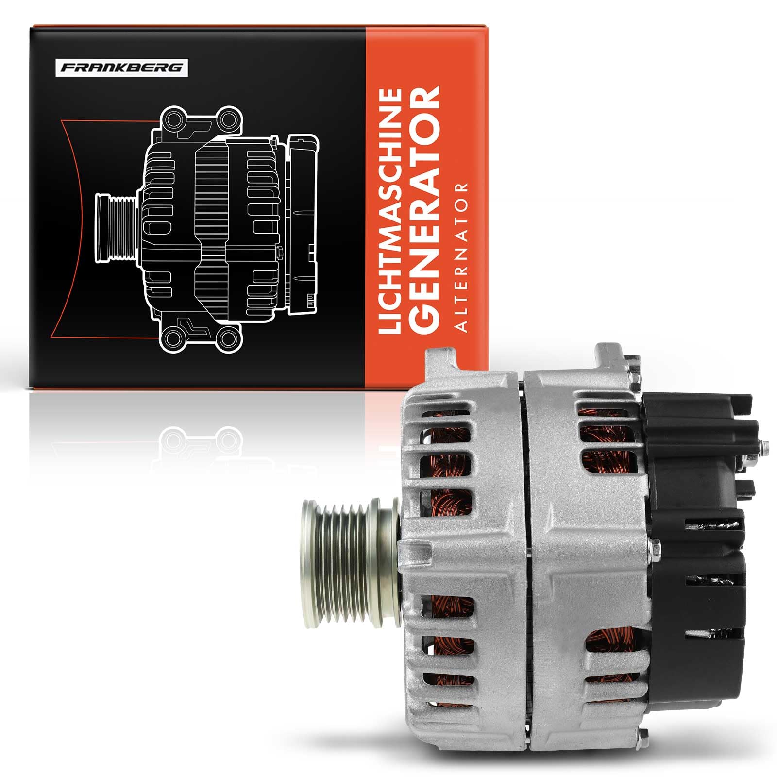 Frankberg Generatore Alternatore Diesel Compatibile con A4 Avant 8K5 2.0L A6 Avant 4G5 4GD 2.0L Q5 8RB 2.0L A4 8K2 2.0L A4 Allroad 8KH 2.0L Replace# FG20S014