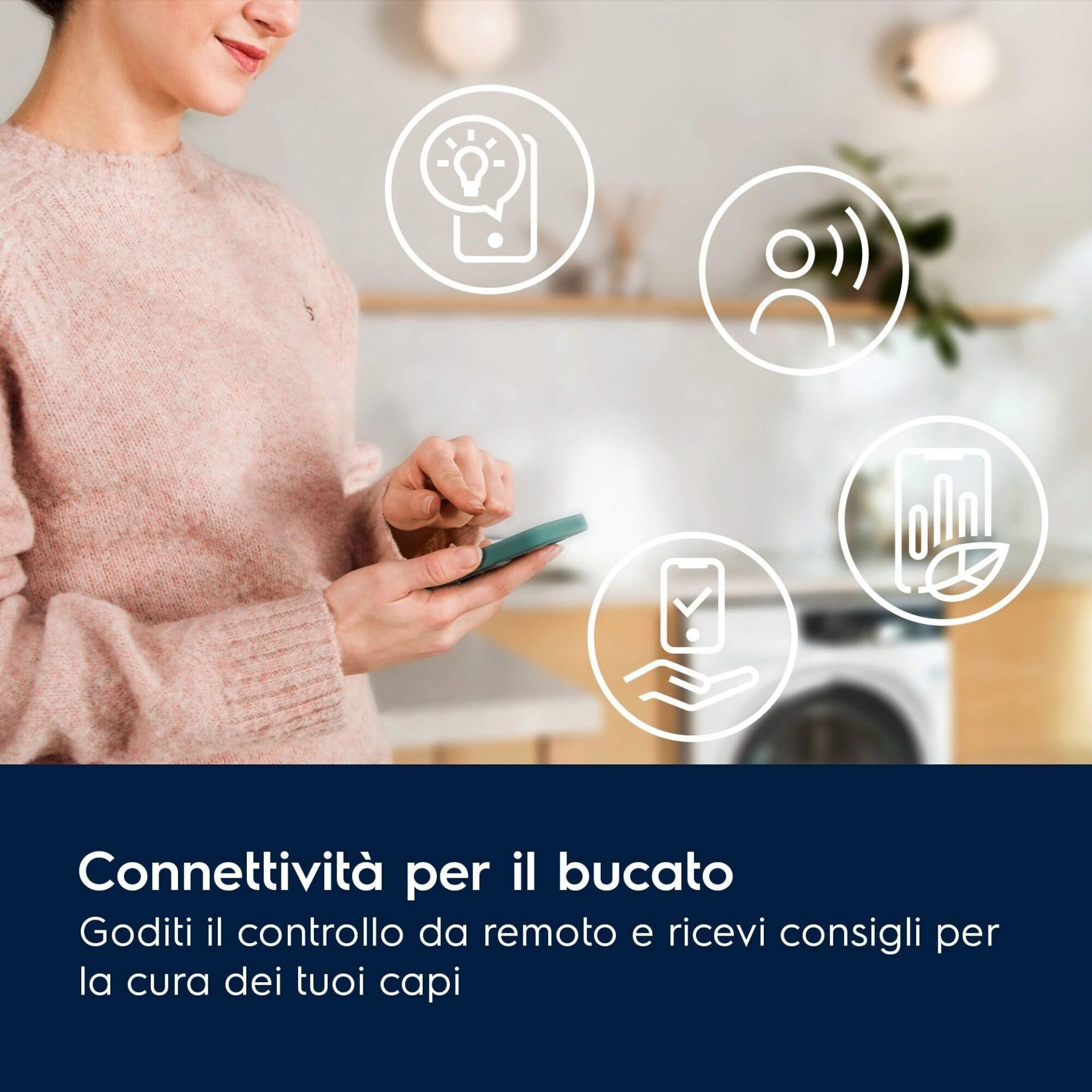 EW7H59GY - Asciugatrice con pompa di calore, 9 kg, Libera Installazione, Classe energetica A+++