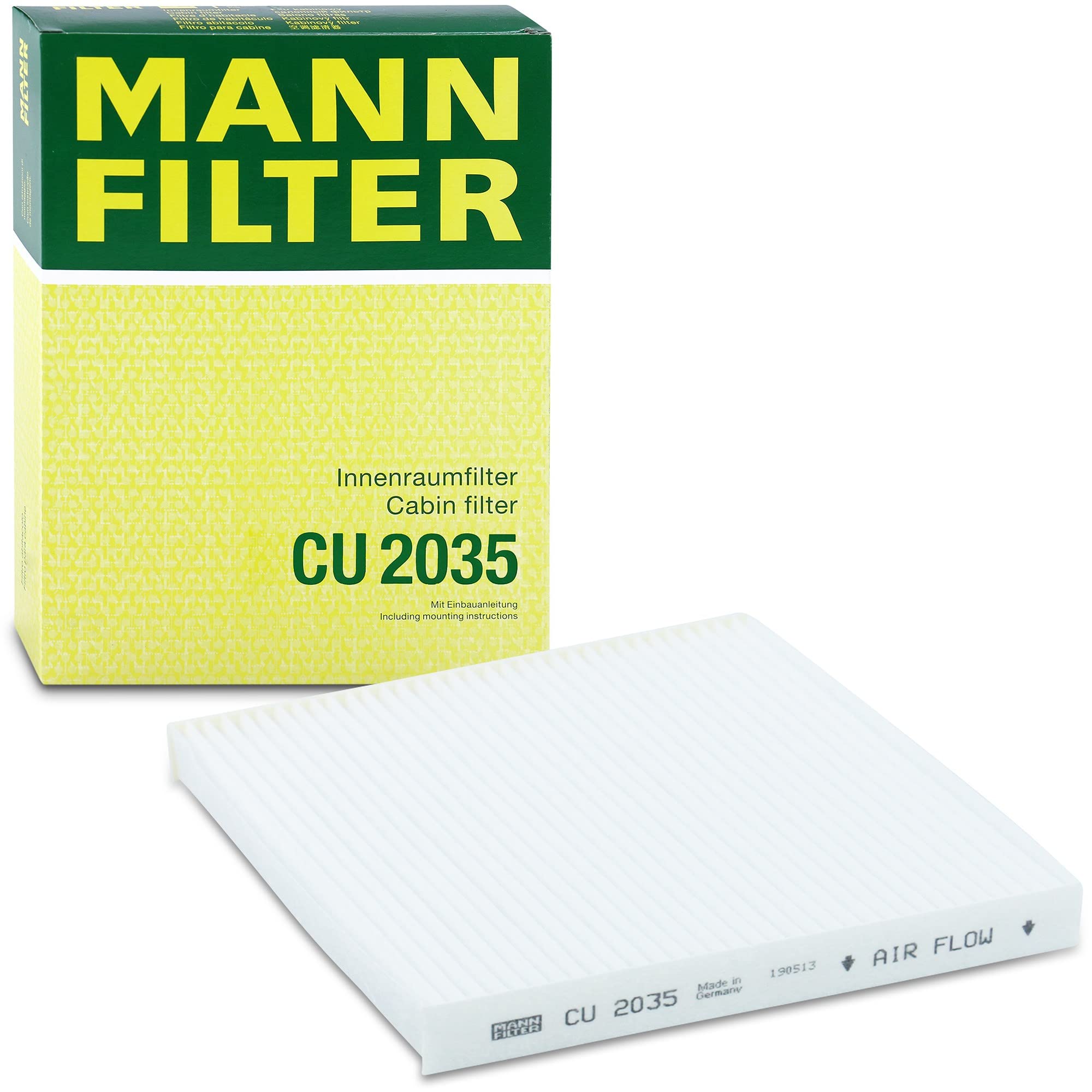 Fits MANN CU 2035 CABIN FILTER   ⭐UK Stock⭐
