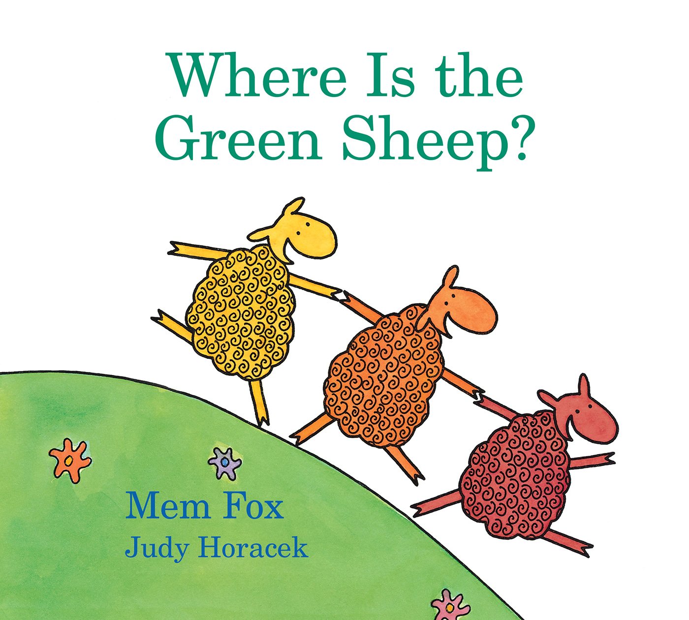 Where Is the Green Sheep? (padded board book)