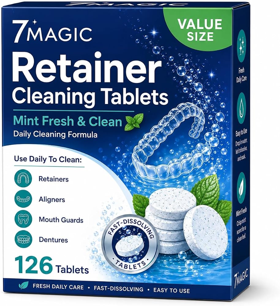 Retainer Cleanser Tablets 180PCS — 사진 1