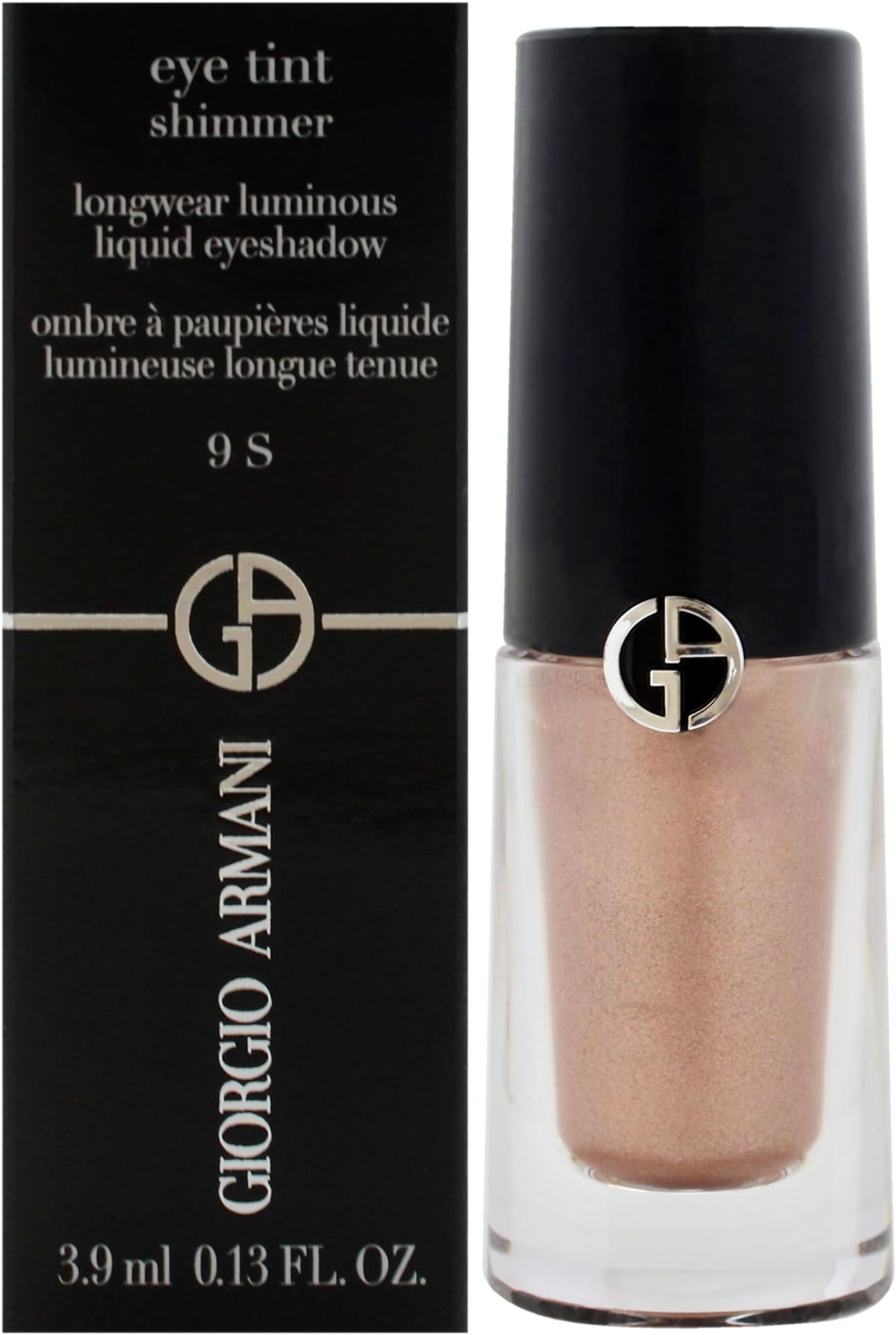 Eye Tint Shimmer Liquid Eyeshadow - 9 Cold Copper by Giorgio Armani for Women - 0.13 oz Eye Shadow