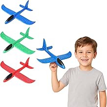 Foam Glider Planes for Kids – 23cm Large EPP Airplane Toys, Hand Launched Flying Aeroplanes, Outdoor Throwing Foam Gliders, Aeroplane Gifts for Boys Girls Age 3+ (1)