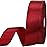 1 inches 50 Yard Wine red Satin Ribbon for Gift Wrapping, Wedding, Crafts, Christmas,Easter, Floral, Hair, Invitation Decorations and More