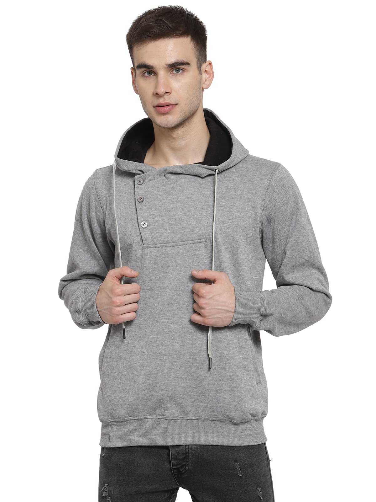 uzarus Men's Cotton Hoodie Sweatshirt-picture-24