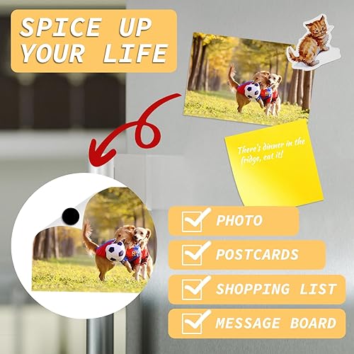 Miniatura 2 de Imanes redondos  140 imanes redondos adhesivos (cada uno de 0.8 x 0.8 pulgadas)  Imanes adhesivos  despegar y pegar, adhesivo fuerte con respaldo