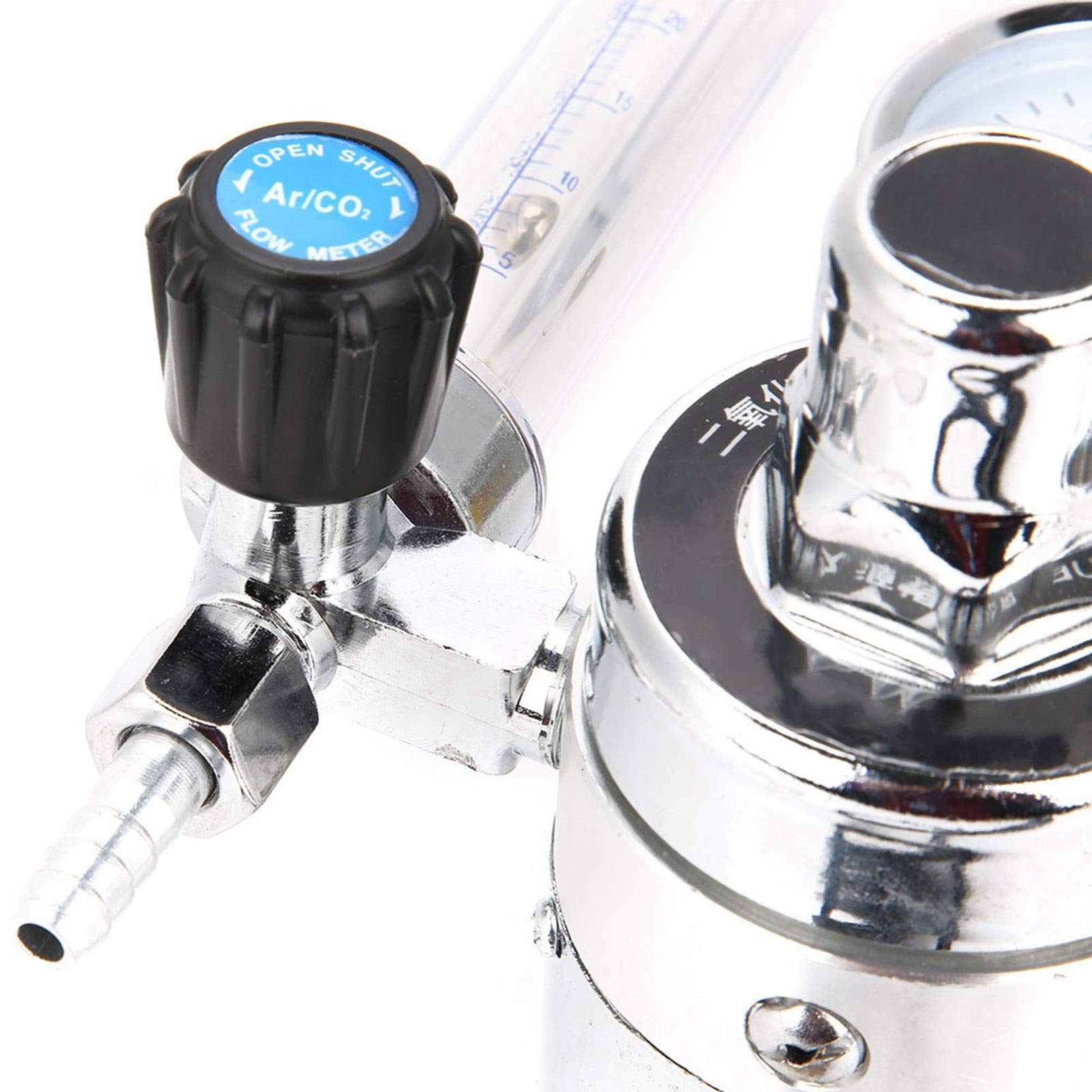 Akozon Réducteur de Pression de Dioxyde de Carbone, Régulateur de CO2, Jauge pour Les Travaux de Soudage, Accessoires Professionnels 36V à Utiliser (220V)