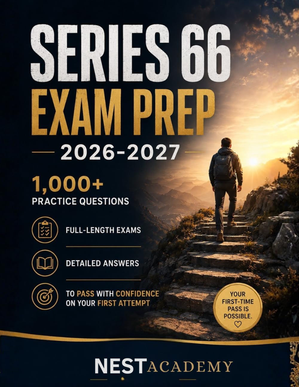 SERIES 66 EXAM PREP 2026-2027: 1,000+ Practice Questions, Full-Length Exams, Detailed Answers to Pass with Confidence on Your First Attempt