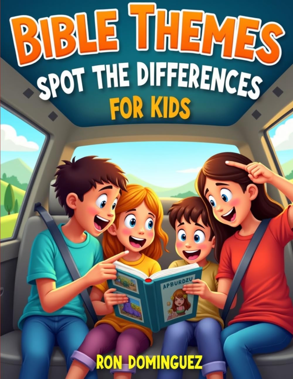 Bible themes, spot the differences for kids