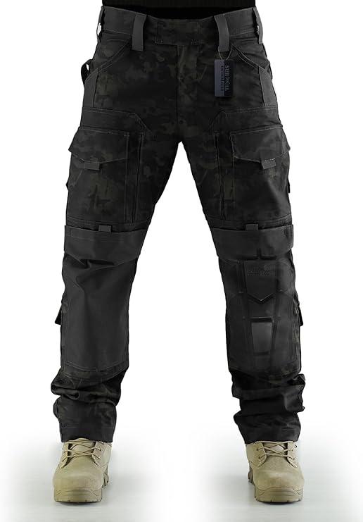 ZAPT Breathable Ripstop Fabric Pants Military Combat Multi