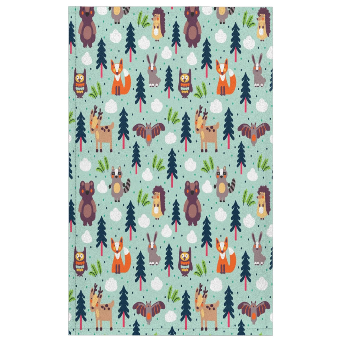 TropicalLife Küchentücher Mit Süßen Tier-Motiven – 45x72 Cm, Saugfähig, Mit Aufhängeschlaufe, 100% Polyester