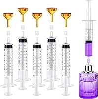 Vista 12 de Segbeauty Kit de Herramientas de Recarga de Perfume de 5ml, Juego de 8 Piezas de Herramientas de Dispensador de Perfume Transparente de Plástico