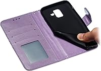 Vista 12 de LEECOCO for Samsung A6 2018 Case Mandala Embossing Luxury PU Leather Flip Notebook Wallet Bookstyle Magnetic Stand Card Slot Folio Bumper Protection