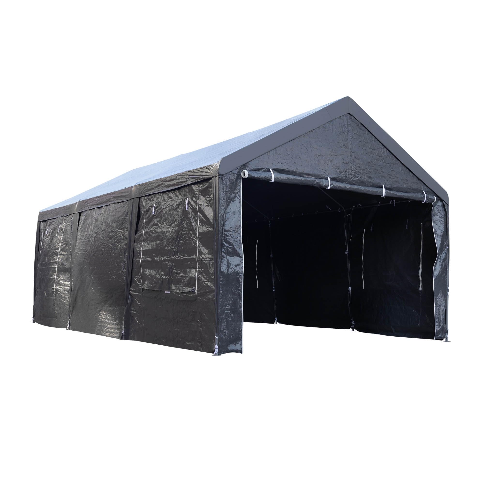 Amazon.co.jp: ガレージテント 大型 車庫テント - UPF50+ UVカット 防