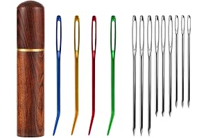 13Pcs Large Eye Blunt & Tapestry Hand Sewing Needles