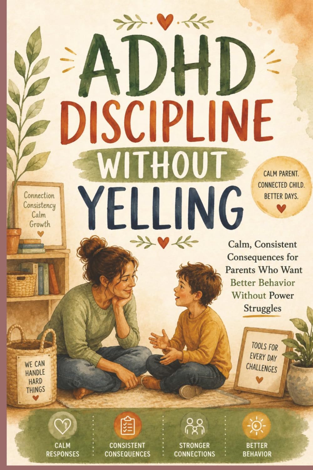 ADHD Discipline Without Yelling: Calm, Consistent Consequences for Parents Who Want Better Behavior Without Power Struggles