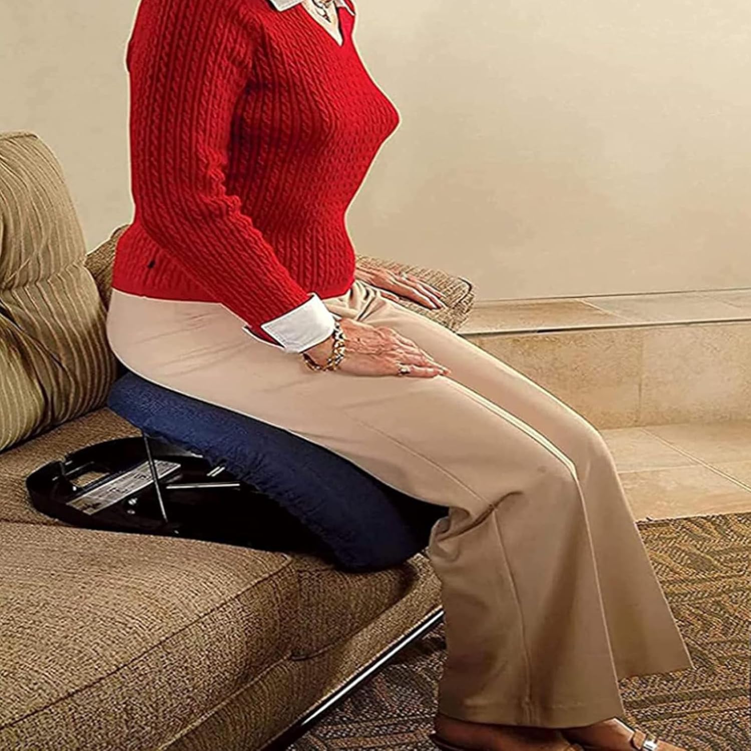 Electric Lifting Chair Cushion | Portable Uplift Seat Assist Cushion Powerful Motor to Assist in Standing Chair Lift Assist Devices