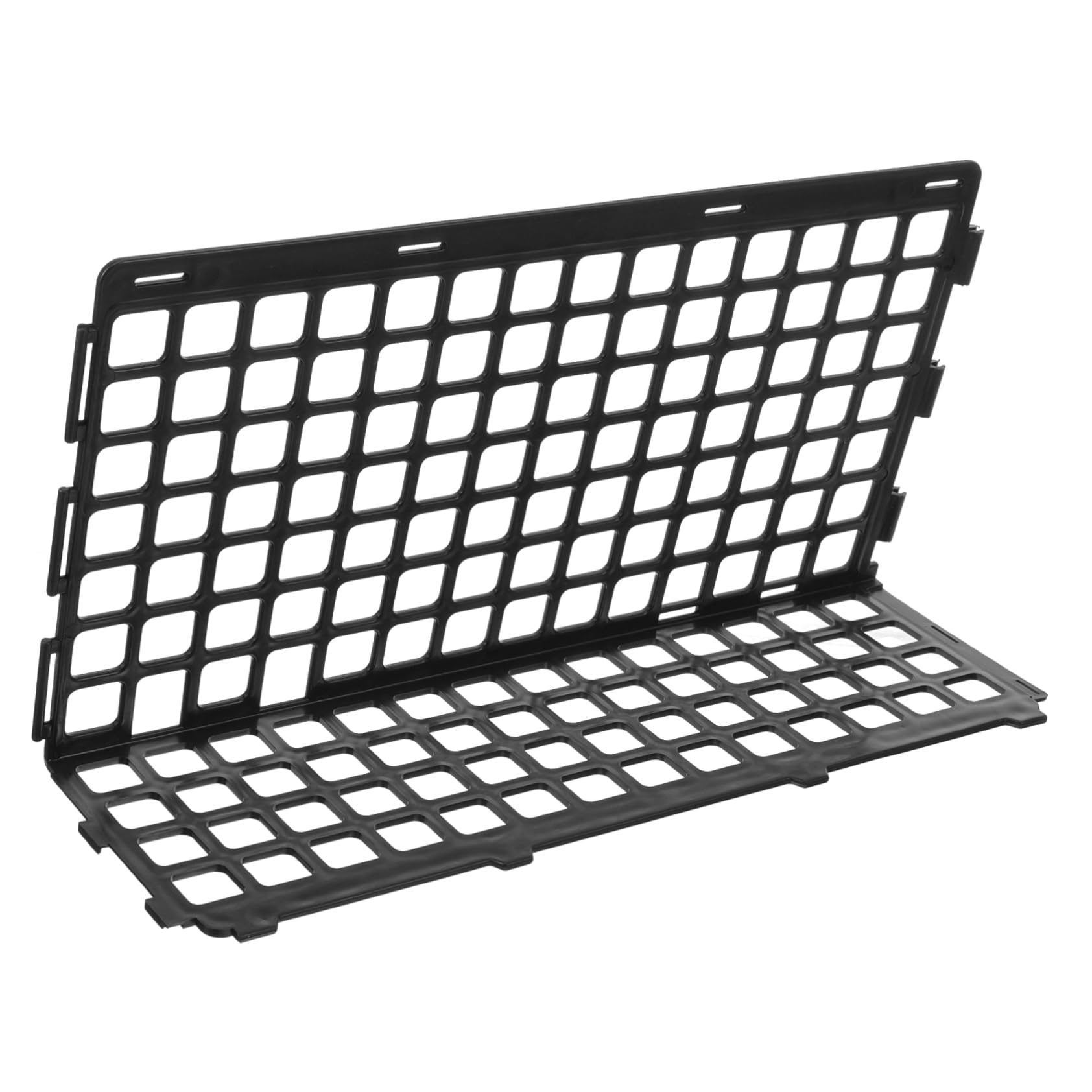 IWOWHERO Fence Shelves Outdoor Fruit Sorting Divider Vegetable Divider Supermarket Accessory Strong Plastic Construction